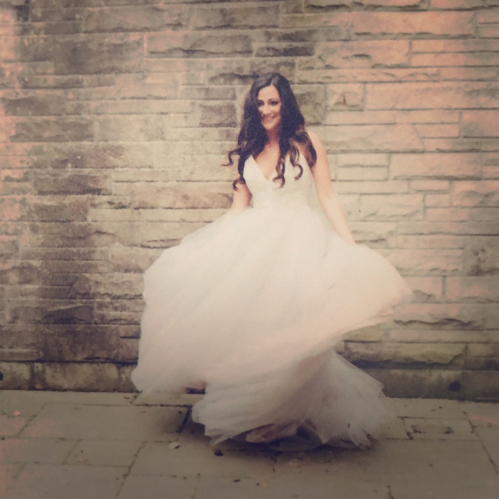 Hayley Paige Nicoletta wedding gown